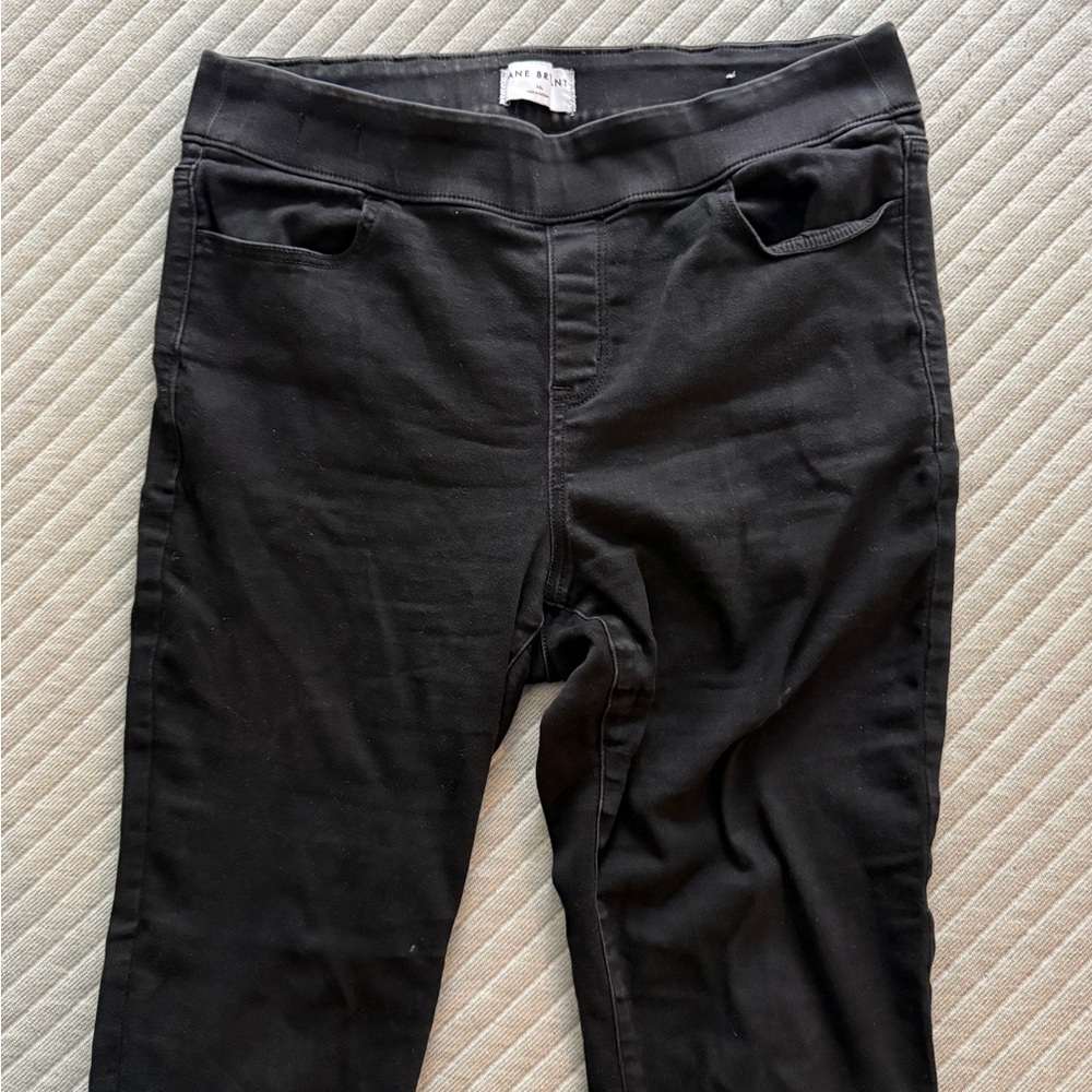 Lane Bryant Black Jeggings